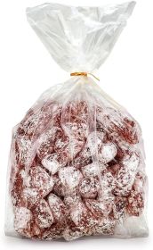 Pack of 1000 Gusseted Poly Bags 5 x 3.5 x 12 Clear Polyethylene Bags 5 x 3 1/2 x 12. Thickness 1 Mil. Side Gusset Bags. Ultra Thin Poly Bags for Indus