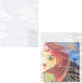 Clear Treat Bags 20" x 24"; Pack of 500 Plastic Clear Gift Bags for Candy; Cookies; Organizing Small Items; 2 Mil Polyethylene Clear Favor Bags with O