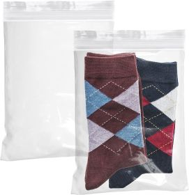 Pack of 1000 Clear Zipper Bags 7 x 9. Seal Top Polyethylene Bags 7x9. Thickness 2 mil. Plastic Poly Bags for Packing and Storing. Ideal for Industrial