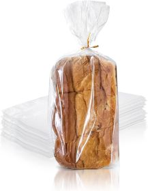Poly Bakery Bread Bags 5.5 x 4.75 x 19. Pack of 1000 Bread Loaf Packing Bags 5 1/2 x 4 3/4 x 19 Ultra Thin Polyethylene Bags 1 Mil Thick Poly Bags for