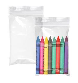 Pack of 1000 Zipper Bags; Clear 4 x 6. Heavy Duty Seal Top Polyethylene Bags for Packing and Storing 4x6. Thickness 6 mil. Plastic Bags for Industrial