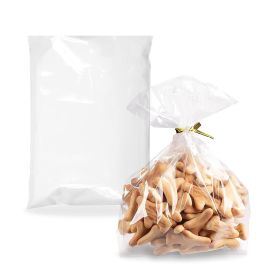 Pack of 1000 Flat Poly Bags; Clear 5 x 7. Ultra Thick Open Top Bags 5x7. Thickness 4 mil. Plastic Bags for Storing and Transporting. Ideal for Industr