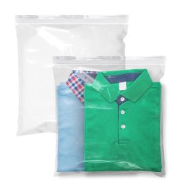 Pack of 250 Zipper Bags; Clear 14 x 14. Heavy Seal Top Polyethylene Bags for Packing and Storing 14x14. Thickness 6 mil. Plastic Bags for Industrial;