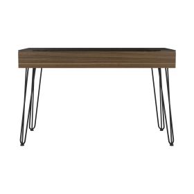 120 Drawer Desk Rolo, Office, Mahogany