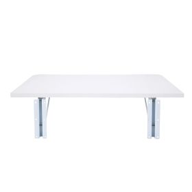 Wall Mounted Desk Simple Folding Computer Desk - white